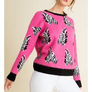 THML All the Zebra Sweater